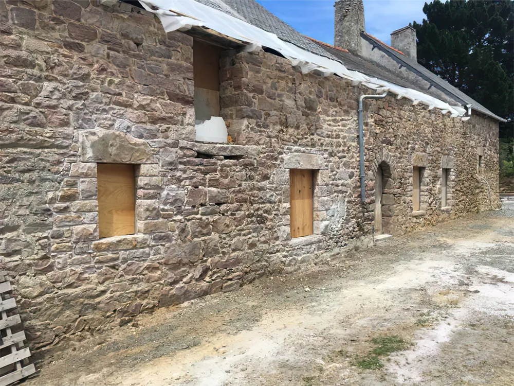 Tradipierre Renovation Batiments Anciens Et Extension En Pierres A Plurien 22 Percements Douvertures 9