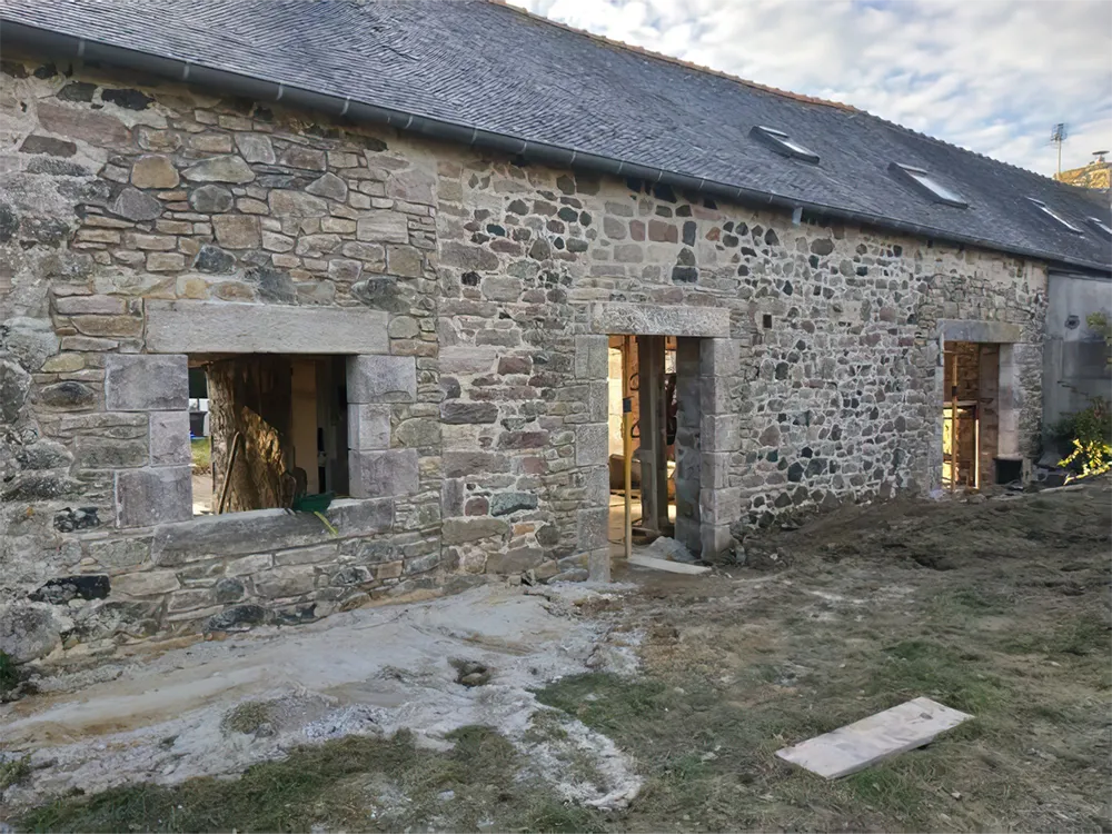 Tradipierre Renovation Batiments Anciens Et Extension En Pierres A Plurien 22 Renovation Generale 9